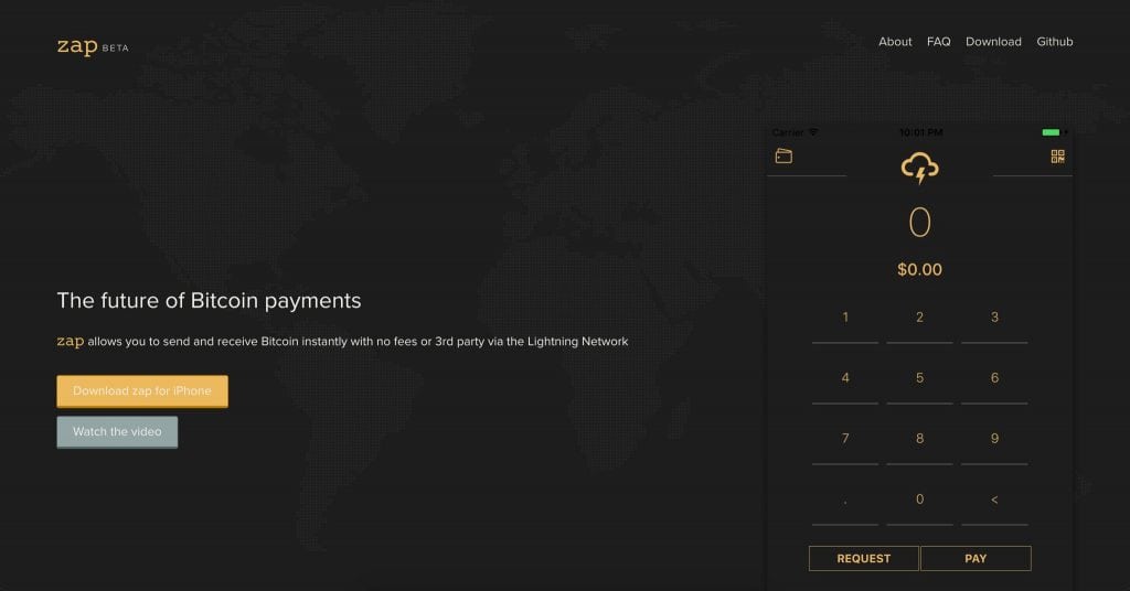Cостоялся релиз бета-версии кошелька Zap для тестовой сети