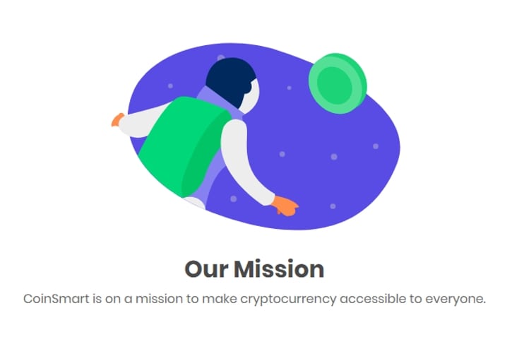 Канадская Coinsmart открыла криптобиржу для начинающих инвесторов