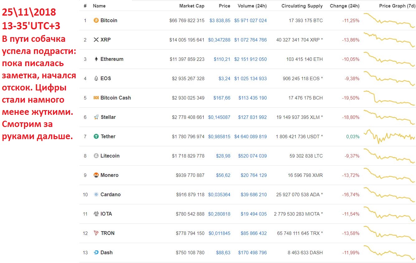25 Nov Top 10 cryptoassets