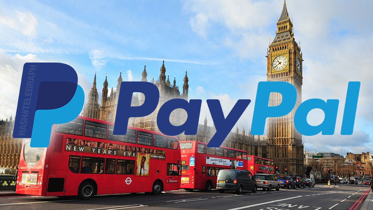 PayPal позволит британским клиентам покупать, хранить и продавать криптовалюты