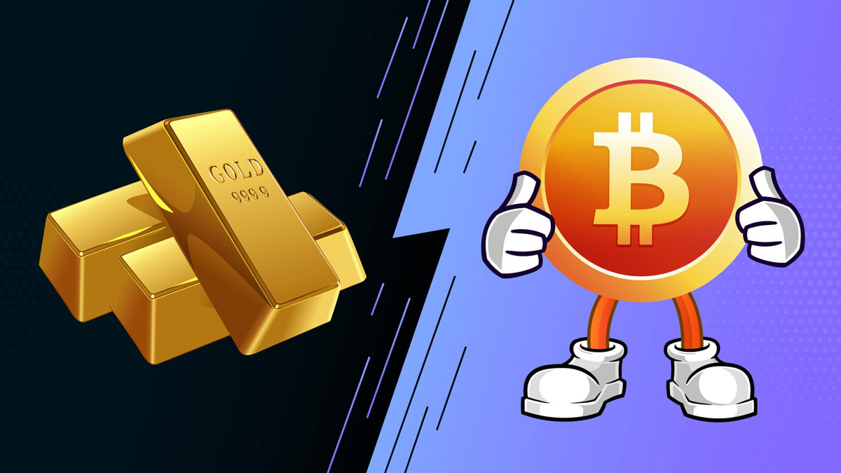 Золотые ETF теряют деньги, биткоин-ETF богатеют