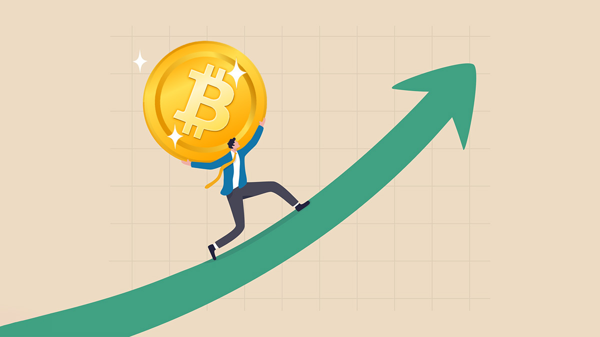 Биткоин штурмует $64 000 на фоне роста китайских акций