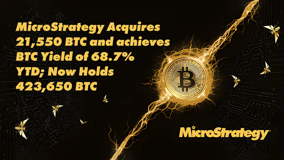 MicroStrategy приобрела биткоины на $2,1 млрд за неделю