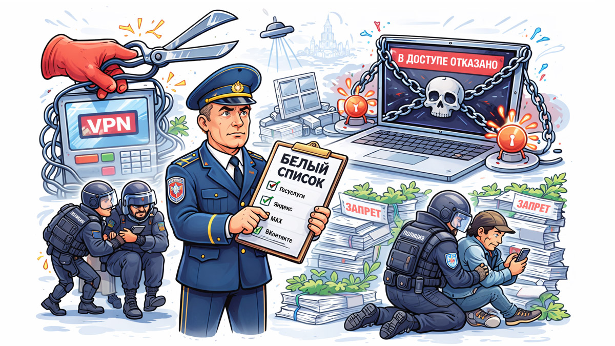 Децифровизация России: борьба с VPN  на уровне провайдеров хостинга и судов